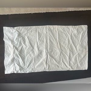Elegant White King Pillowcase
